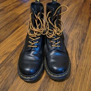 Dr. Martens Black Leather Boots